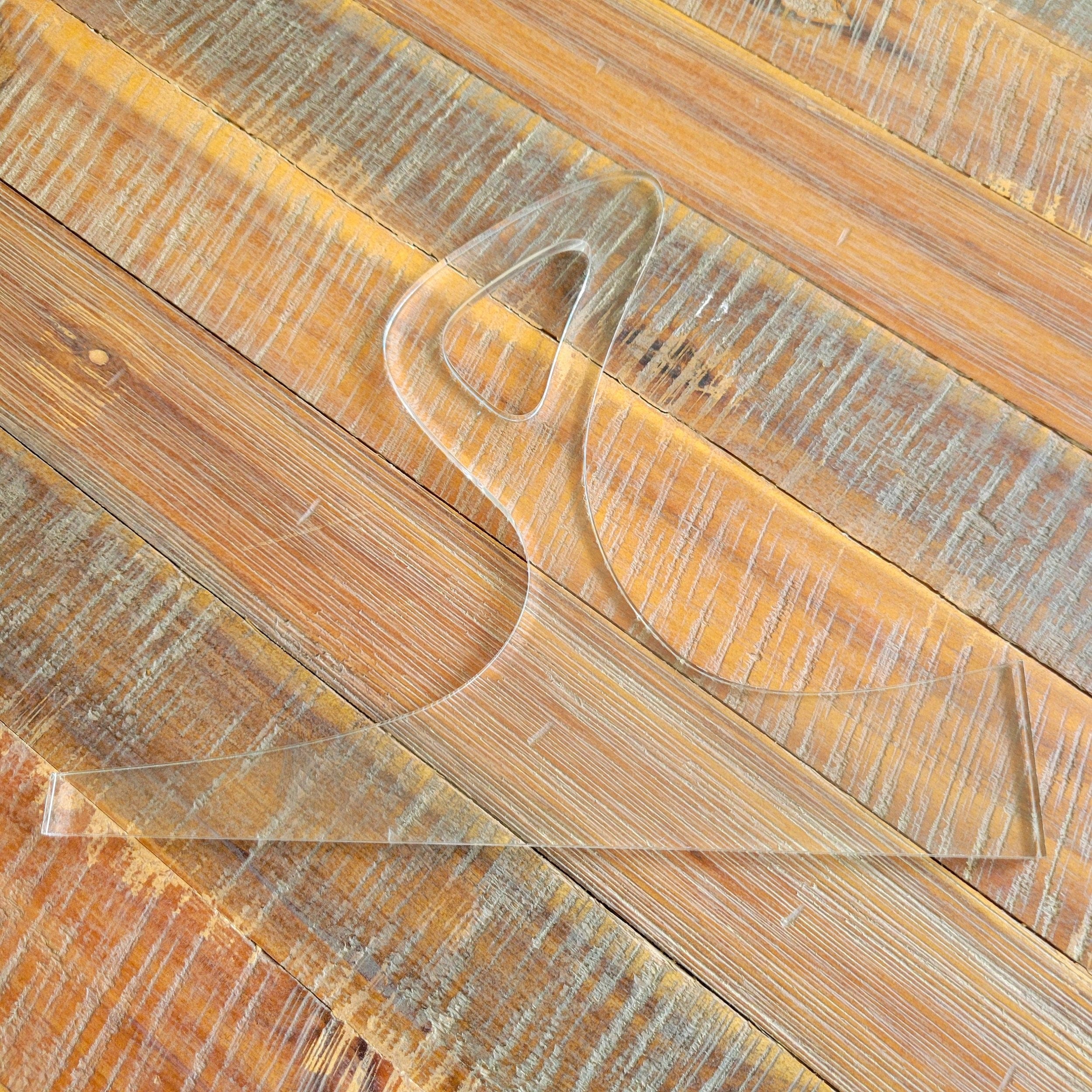 Wood Grain Junkie Modern Charcuterie Board Handle Acrylic Router Template