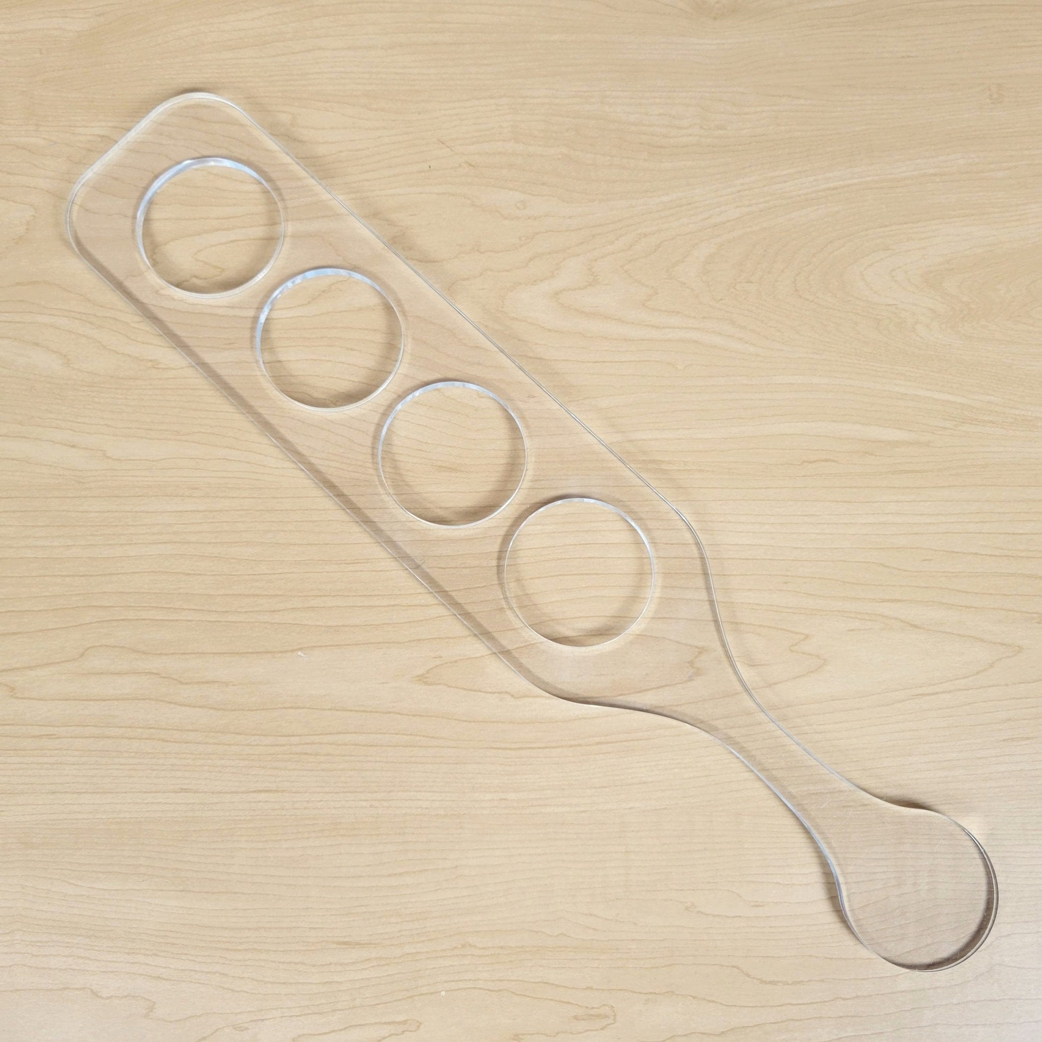 Roundabout Beer Flight Acrylic Router Template