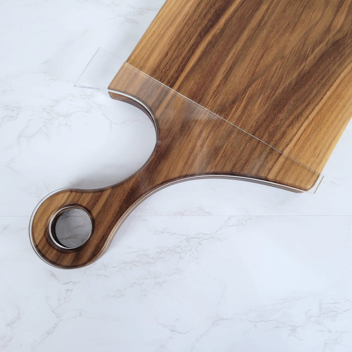 Wood Grain Junkie Roundabout Charcuterie Board Handle Acrylic Router Template