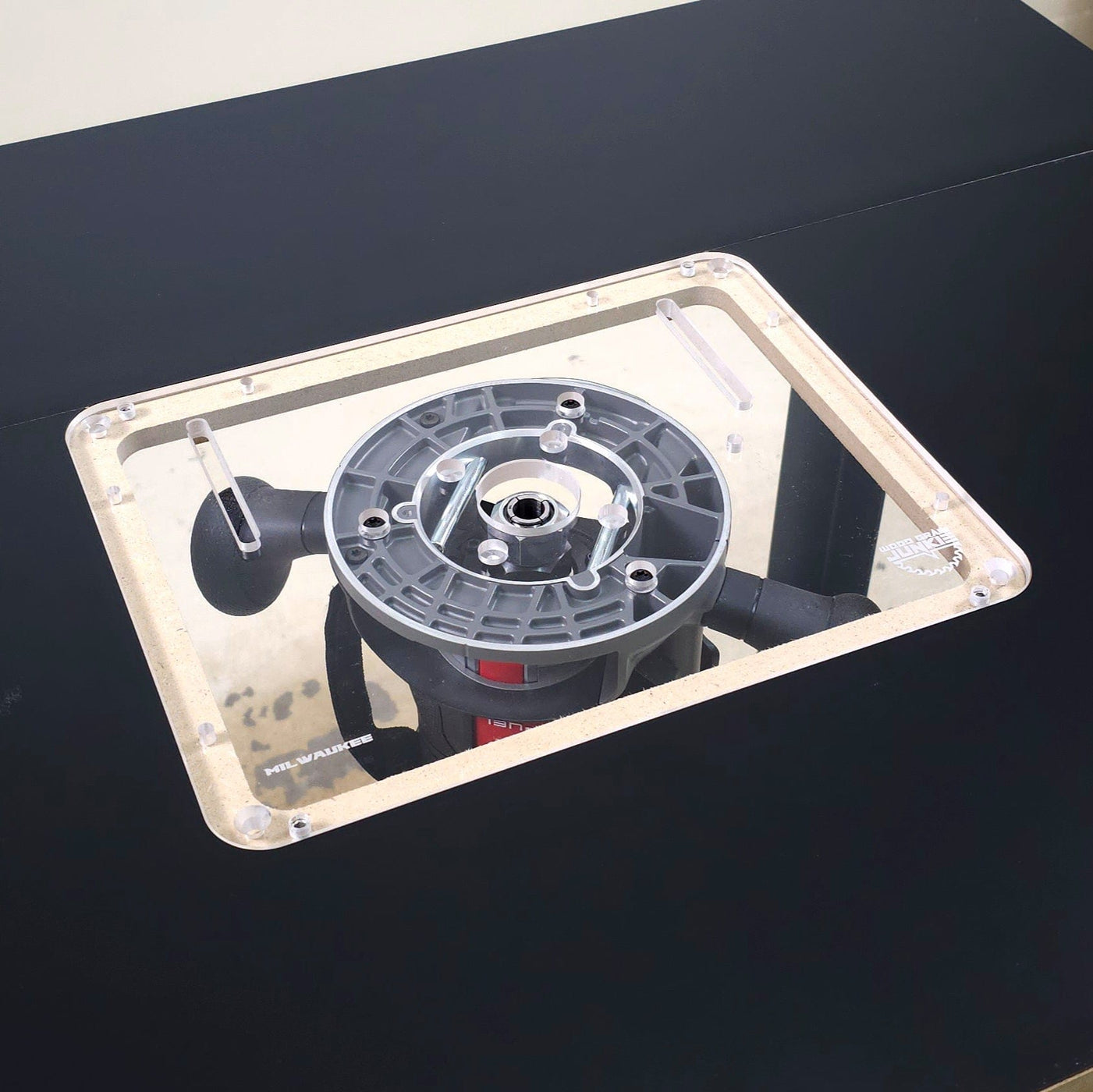 DualFit Pro™ Acrylic Router Mount - Insert Plate - Fits Full-Size and ...