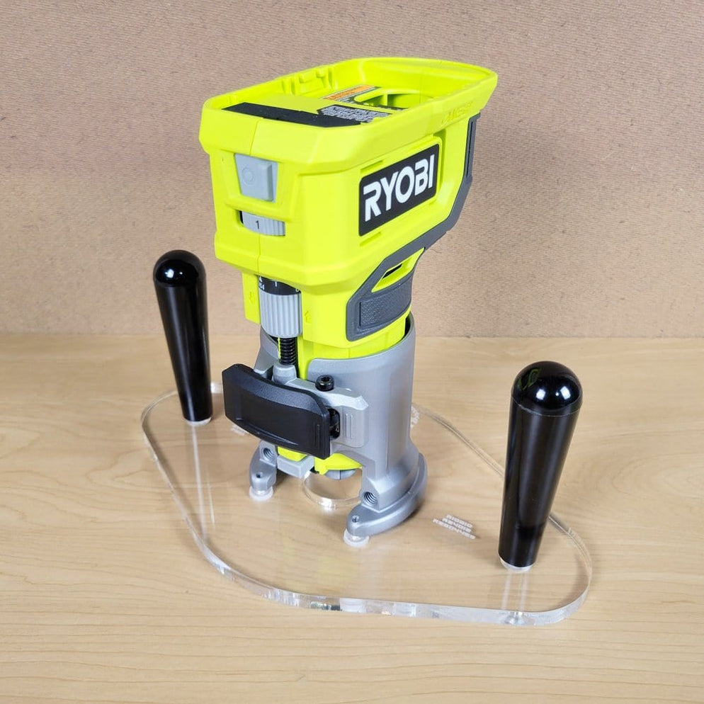 TrimFit Pro™ Ryobi ONE+ (P601 / PCL424B) Dual Grip Router Base Plate ...