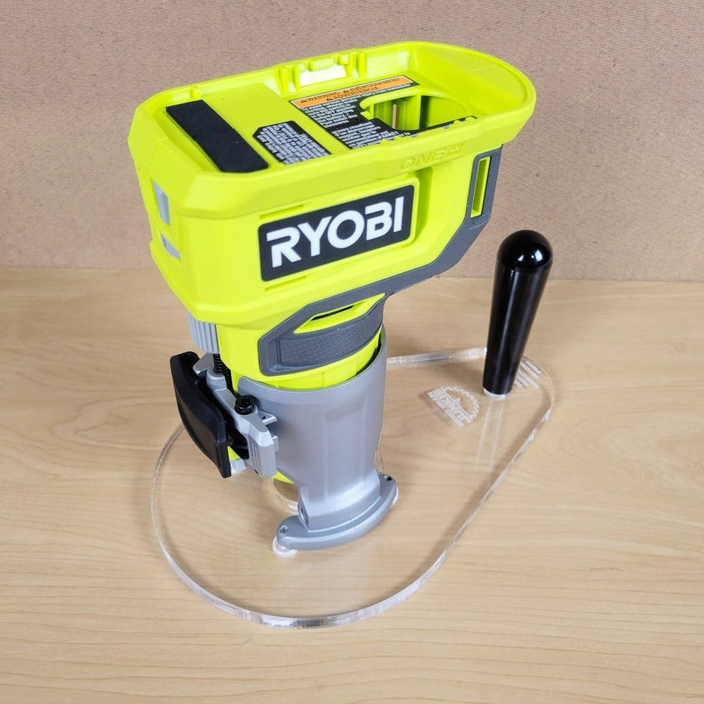 Ryobi ONE+ (P601 / PCL424B) Router Base Plates — Wood Grain Junkie