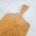 Wood Grain Junkie Skinny Necktie Charcuterie Board Handle Acrylic Router Template