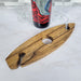 Wood Grain Junkie Surfboard Wine Caddy | Black Limba