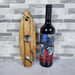 Wood Grain Junkie Surfboard Wine Caddy | Black Limba