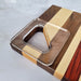 Wood Grain Junkie Triangle Cutting Board Corner Handle Acrylic Router Template 2" Triangle