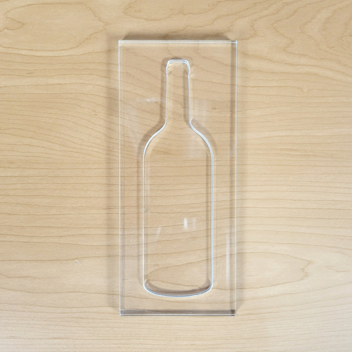 Wine Bottle Epoxy/Resin Inlay Acrylic Router Template